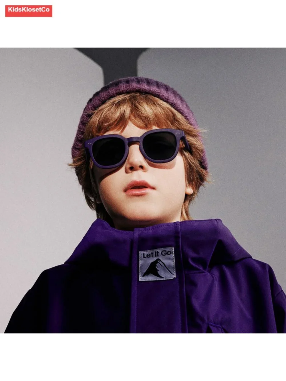 Kids Square Polarized Sunglasses Flexible TR90 Frame UV400 Protection